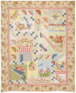 The Vintage Spool Primavera Quilt Pattern  