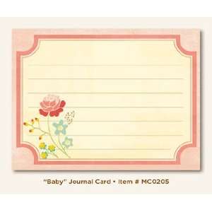   Journal Card Miss Caroline Collection (My Minds Eye)