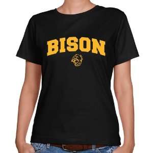 NCAA North Dakota State Bison Ladies Black Logo Arch 
