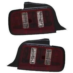  FORD MUSTANG 05 09 TAIL LIGHT DARK RED (2010 STYLE)( NO 