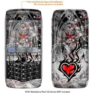   Skin STICKER for AT&T Blackberry Pearl 3G 9100 case cover pearl3G 448