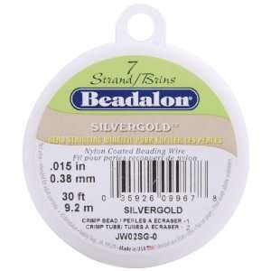  Beadalon Stringing Wire 7 Strand 0.015 Inch (0.38 Millimeter 