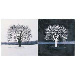  Black And White Painting (Set of 2) by Coaster Furniture 