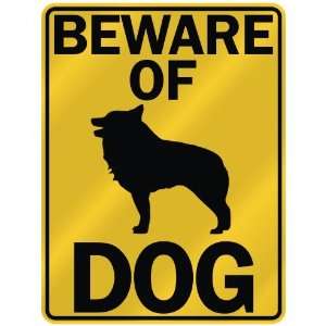  BEWARE OF  SCHIPPERKE  PARKING SIGN DOG