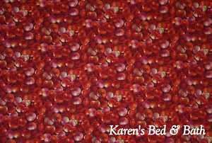 Cherry Cherries Fruit Kitchen Curtain Valance NEW  