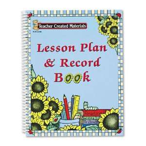  Teacher Created Resources  Lesson Plan/Record Book, 11 x 