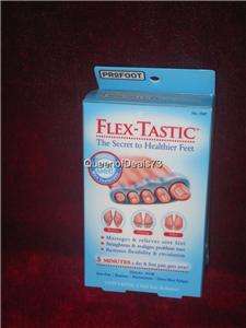 Profoot Care Flex Tastic 2 Gel Toe Relaxers Massage Foot Pain Relief 