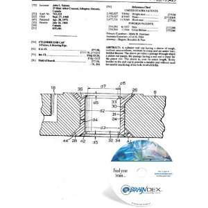  NEW Patent CD for CYLINDER END CAP 
