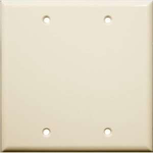   Products Lexan Wall Plates 2 Gang Blank Almond 81523