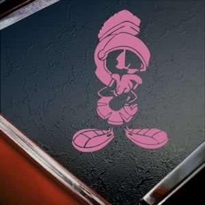  MARVIN THE MARTIAN Pink Decal Car Truck Window Pink 