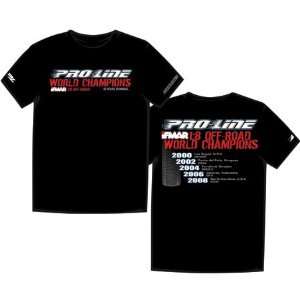  Pro Line World Champions Black T shirt, Small Toys 