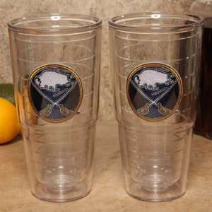  Buffalo Sabres Set of TWO 24 oz. Big T Tervis Tumblers 