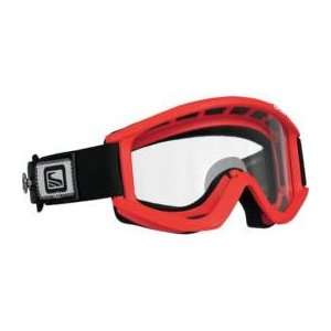  Scott USA Recoil Speed Strap Goggles Red/Clear Lens 