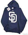 san diego padres blue sd hoodie m nwt expedited shipping