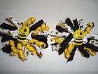 TODDLER GIRL KORKER HAIR BOW BEE BUMBLE BEES