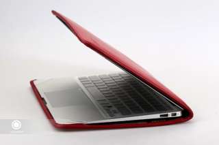 GGMM New Red ultrathin Leather case for 13 MacBook Air  