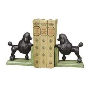  Cast Iron Gomez the Poodle Bookends