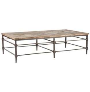 mattix french country reclaimed wood 64 coffee table versailles 