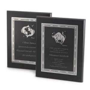  Personalized Zodiac Plaques Gift