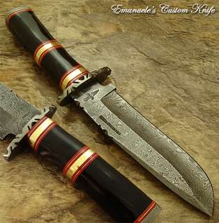 this fantastic unique knife was painstakingly custom made by emanuele