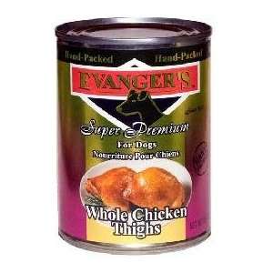   Evangers Gold Label Whole Chicken Thighs 12 13.2 oz cans