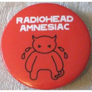  RADIOHEAD   Amnesiac Button 