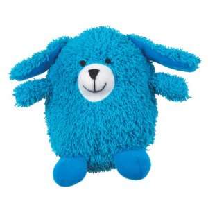  Grriggles Plush Pudgy Dog Toy, Puppy, 4 1/2 Inch, Blue 