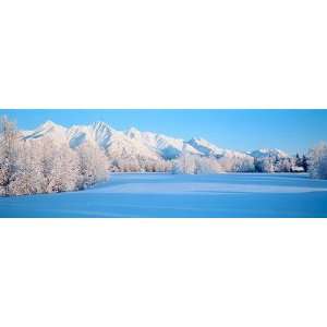  Walls 360 Wall Poster/Decal   Chugach Mountains In Winter 