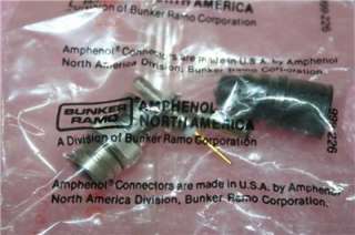 30 NEW AMPHENOL BUNKER RAMO 999 226 CONNECTORS  