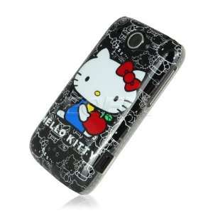  Ecell   BLACK HELLO KITTY HARD BACK CASE COVER FOR HTC 