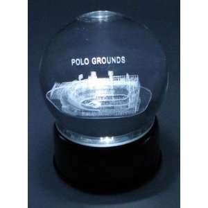  POLO GROUNDS ETCHED IN CRYSTAL
