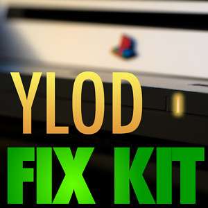 PS3 REPAIR KIT, YLOD RROD FIX WITH FLUX T10 SCREWDRIVER  