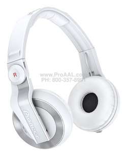 Pioneer HDJ 500 Pro DJ Headphones White  