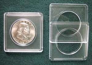 25 Marcus 2x2 Coin Holders for Half Dollars  