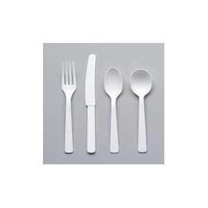 Simple Elegance Boxed White Cutlery 5 11/16 Soup Spoon (SBX8SW 