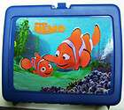 Disney Pixar Finding Nemo Thermos Hard Plastic School Lunch Box fish 