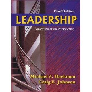 Leadership A Communication Perspective, Fourth Edition by Michael Z 