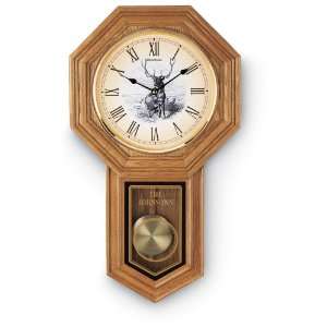  Oak Deer Regulator Clock