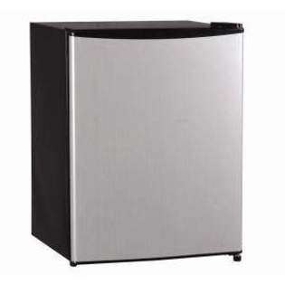 Magic Chef 2.4 cu. ft. Compact Refrigerator in Stainless Steel Look at 