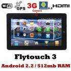   1GHz Froyo Android 2.2 Tablet PC GPS+WiFi+HDMI+ External 3G+Flash 10.1