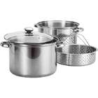  Prime Pacific 4 piece Stainless Steel Stock Pot and 