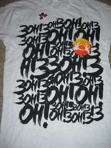 3OH3 Shout All Over T Shirt **NEW slim fit  