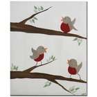 Trademark Global Red Robins III by Nicole Dietz, Canvas Art   32 x 26 