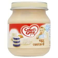 Cow And Gate 4 Month+ Egg Custard 125G   Groceries   Tesco Groceries