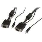   15 Feet Coax High Resolution Monitor VGA Cable with Audio HD15 M/M