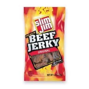 Slim Jim Original Jerky, 1.8 Ounce (Pack Grocery & Gourmet Food