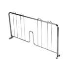 Collection 24 Pressure fit Shelf Divider, Chrome   Each