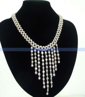 Designer 19 Genuine Freshwater Pearl Necklace  