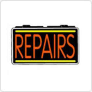LED Neon Sign Appliance Parts Repairs 13 x 24 Simulated Neon Sign at 