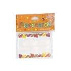 fermi Place cards with fall leaves border   Case of 72